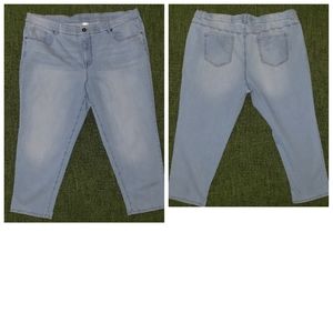 TERRA & SKY light Jeans size 22W